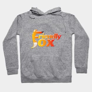 Friendly Fox design Hoodie